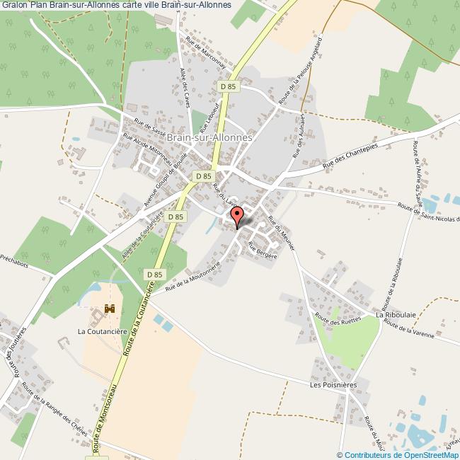 plan Brain-sur-Allonnes