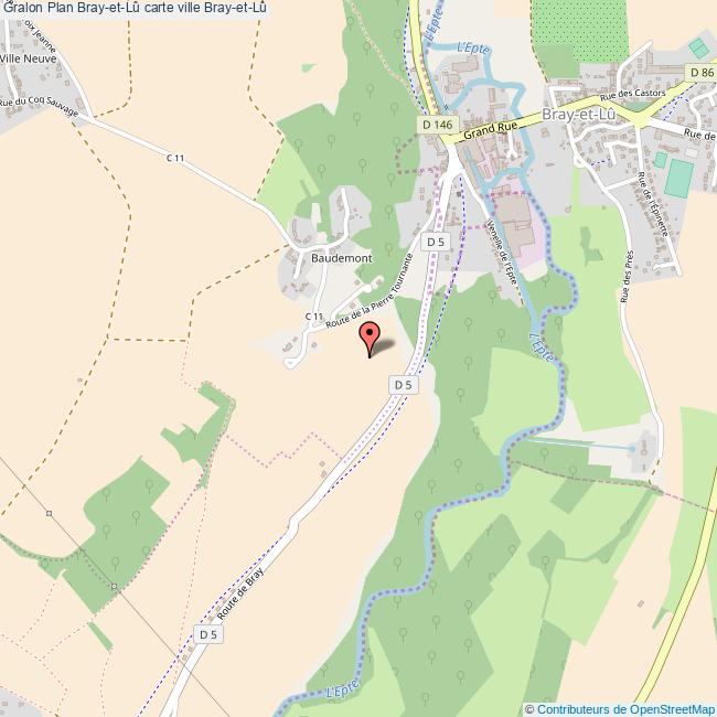 plan Bray-et-Lû