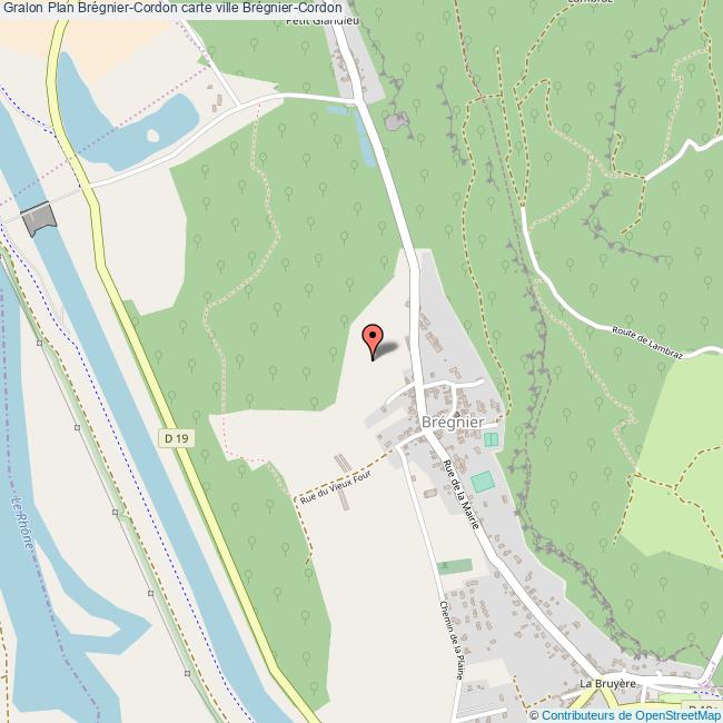 plan Brégnier-Cordon