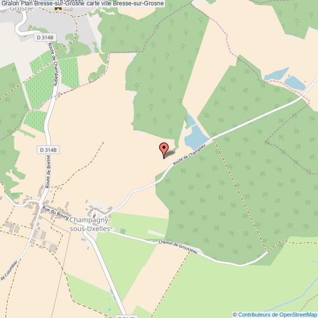 plan Bresse-sur-Grosne