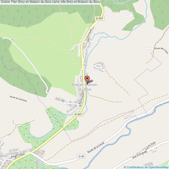 plan Brey-et-Maison-du-Bois