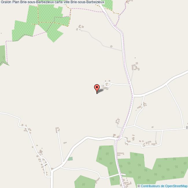 plan Brie-sous-Barbezieux