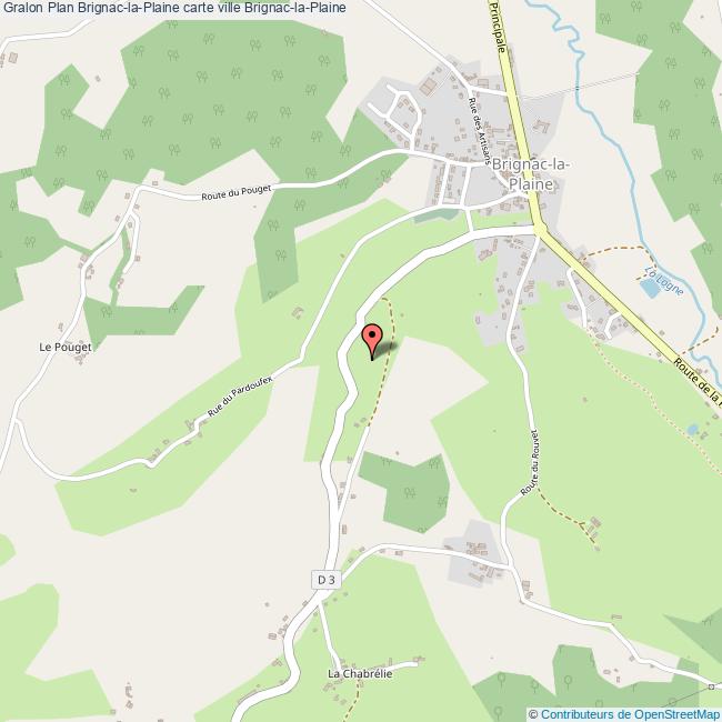 plan Brignac-la-Plaine