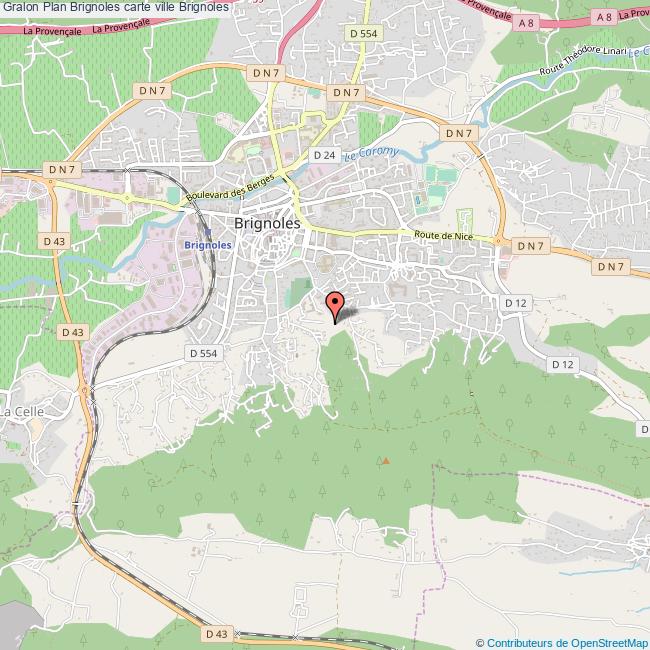 Plan Brignoles carte ville Brignoles Plan Brignoles carte ville Brignoles