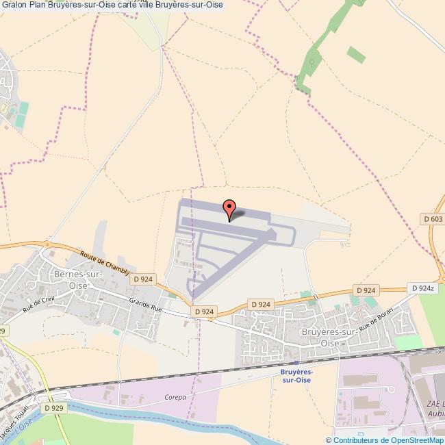 plan Bruyères-sur-Oise