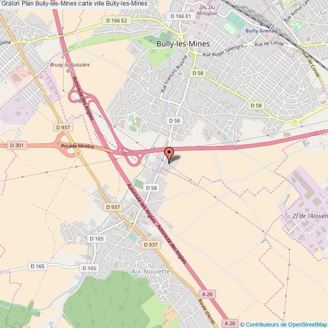 plan Bully-les-Mines