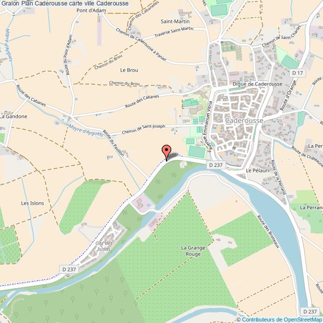 plan Caderousse