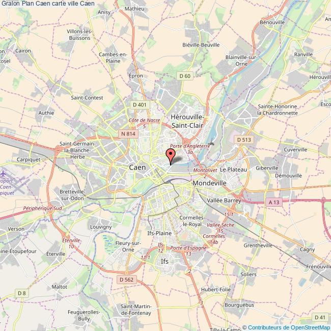 plan Caen