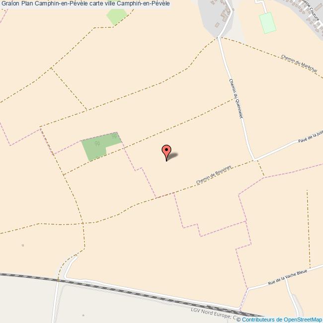 plan ville Camphin-en-Pévèle
