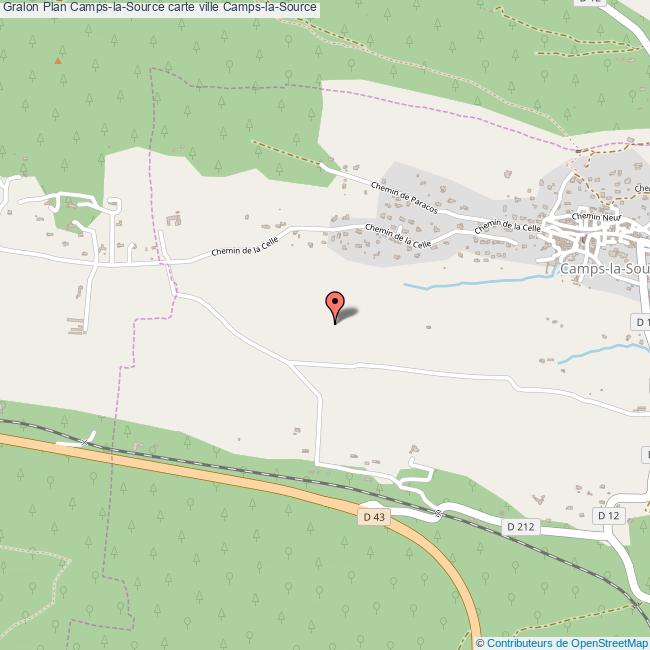 plan Camps-la-Source