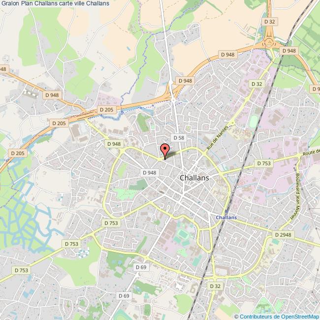 Plan Challans carte ville Challans Plan Challans carte ville Challans