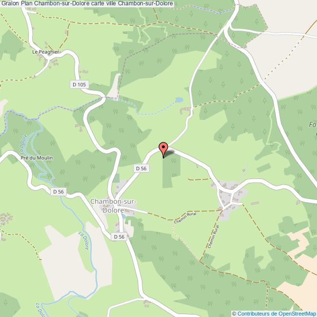 plan Chambon-sur-Dolore