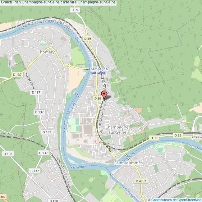 Plan Champagne Sur Seine Carte Ville Champagne Sur Seine Plan Champagne Sur Seine Carte Ville Champagne Sur Seine
