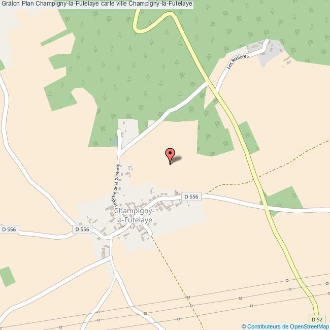 plan Champigny-la-Futelaye