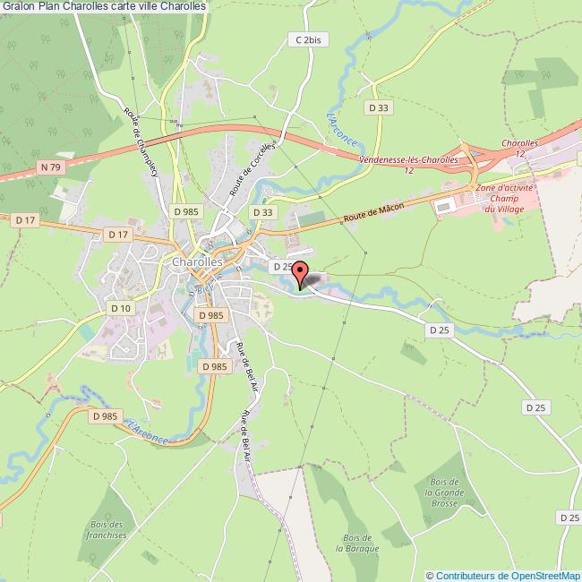 plan ville Charolles