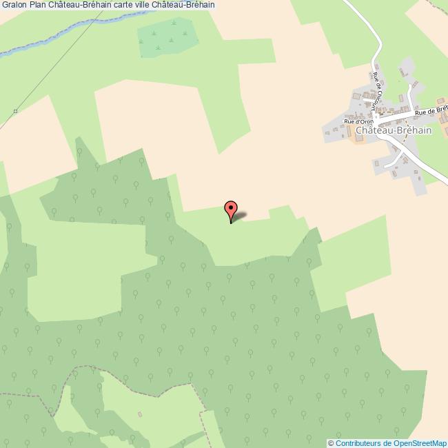 plan Château-Bréhain