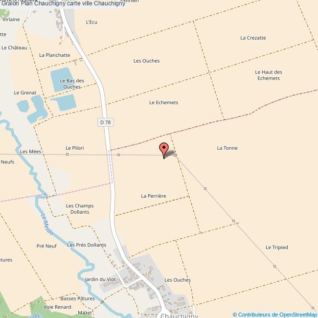 plan Chauchigny