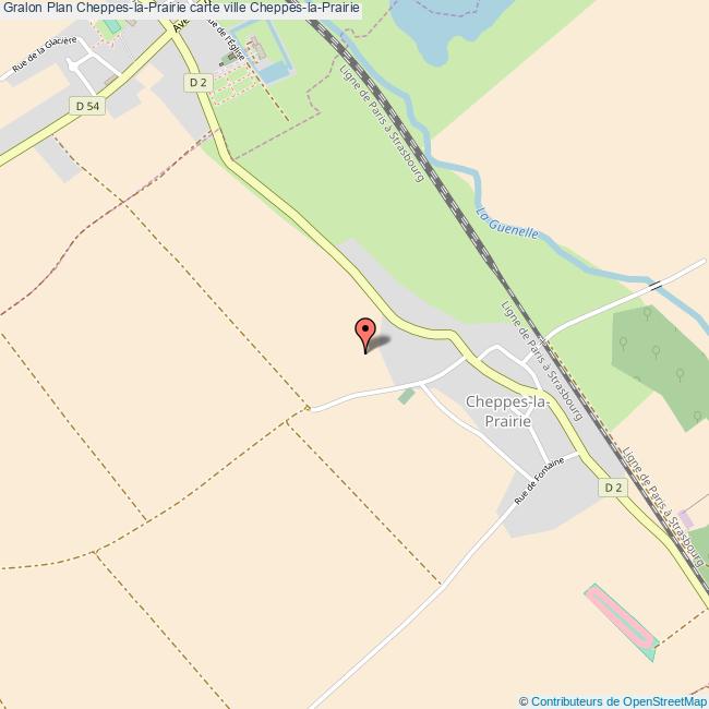 plan Cheppes-la-Prairie