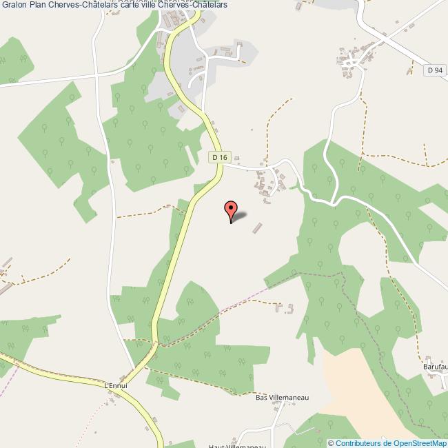 plan Cherves-Châtelars