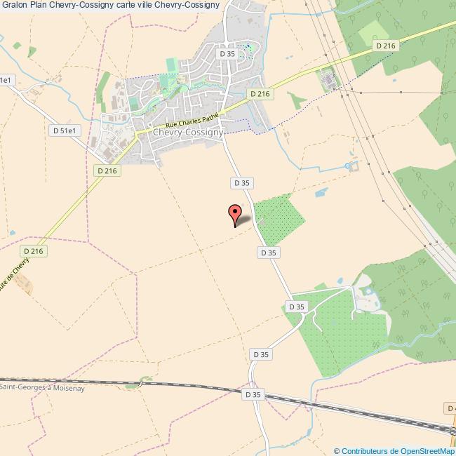 plan Chevry-Cossigny