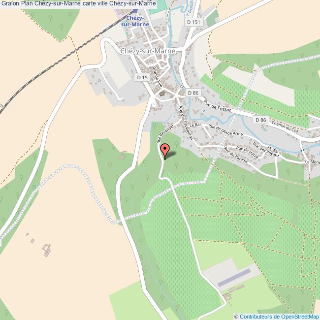 plan Chézy-sur-Marne