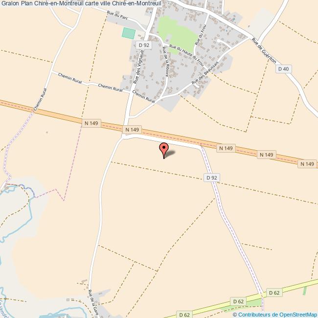 plan Chiré-en-Montreuil