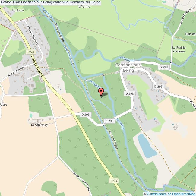 plan Conflans-sur-Loing