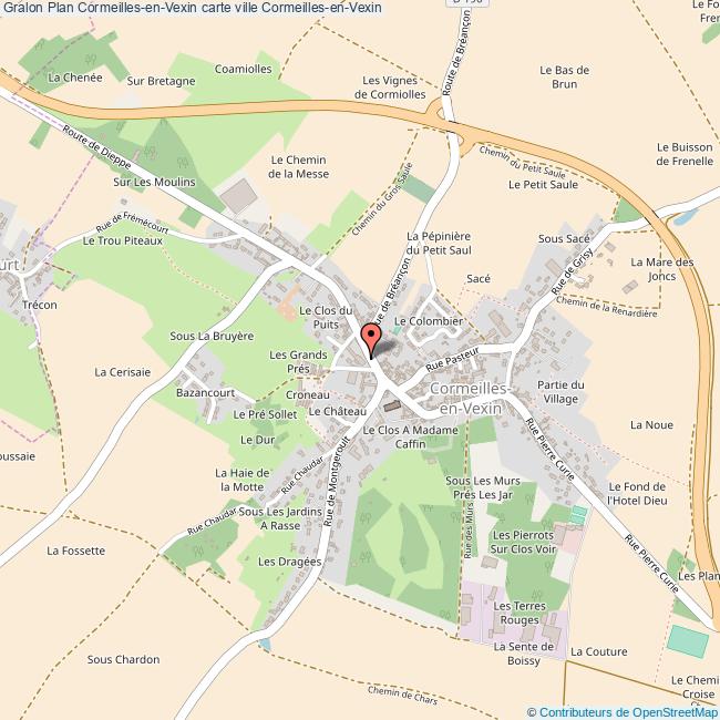 plan Cormeilles-en-Vexin