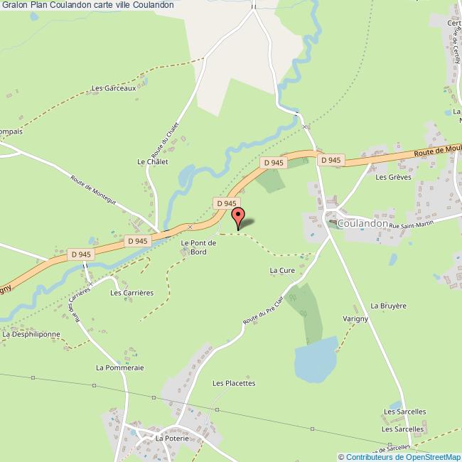 plan Coulandon