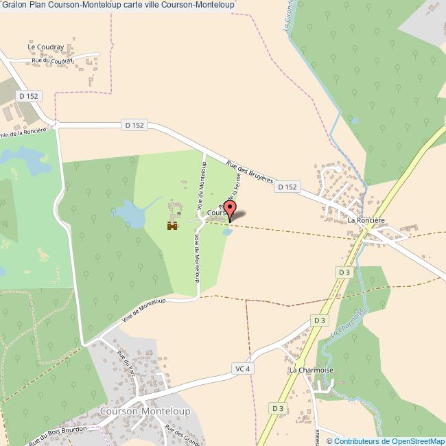 plan Courson-Monteloup