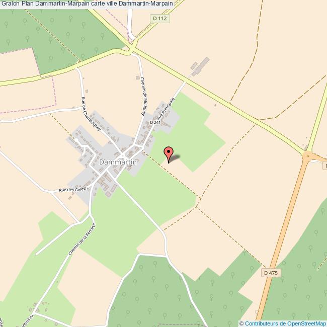 plan Dammartin-Marpain