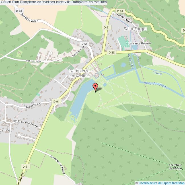 Plan Dampierre en Yvelines carte ville Dampierre en Yvelines Plan Dampierre en Yvelines carte ville Dampierre en Yvelines