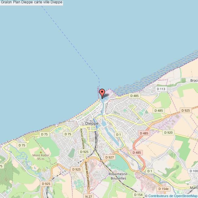 plan ville Dieppe