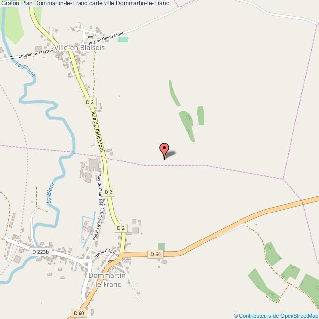 plan Dommartin-le-Franc