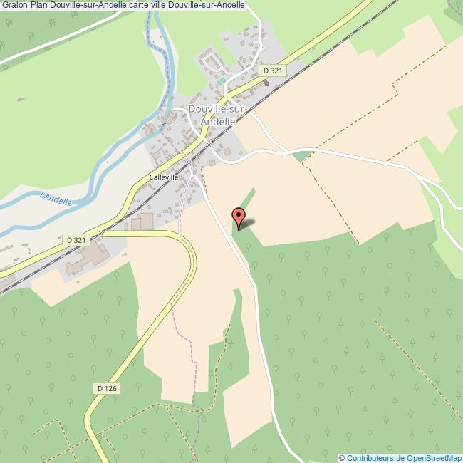 plan Douville-sur-Andelle
