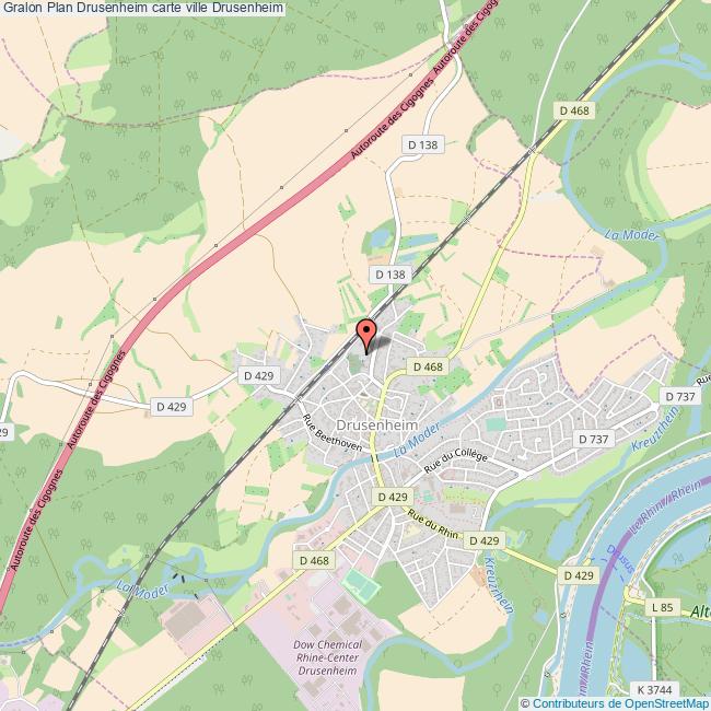 plan Drusenheim