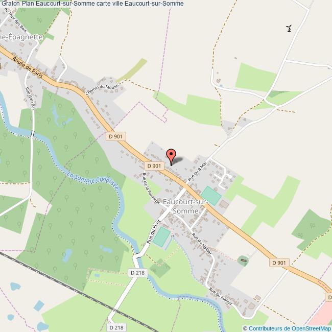 plan Eaucourt-sur-Somme
