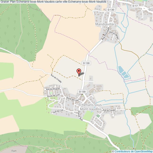 Plan EchenanssousMontVaudois carte ville EchenanssousMontVaudois Plan EchenanssousMontVaudois carte ville EchenanssousMontVaudois