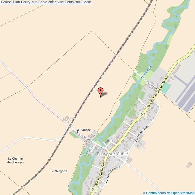 plan Ecury-sur-Coole