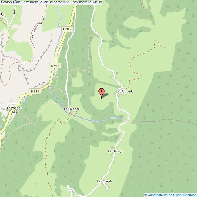 Plan EntremontleVieux carte ville EntremontleVieux
