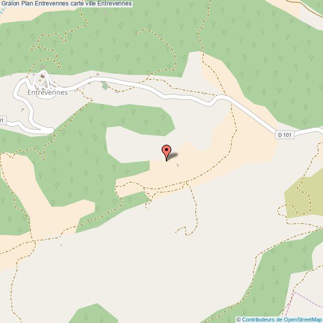 plan Entrevennes