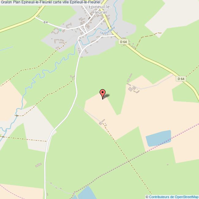 plan Epineuil-le-Fleuriel