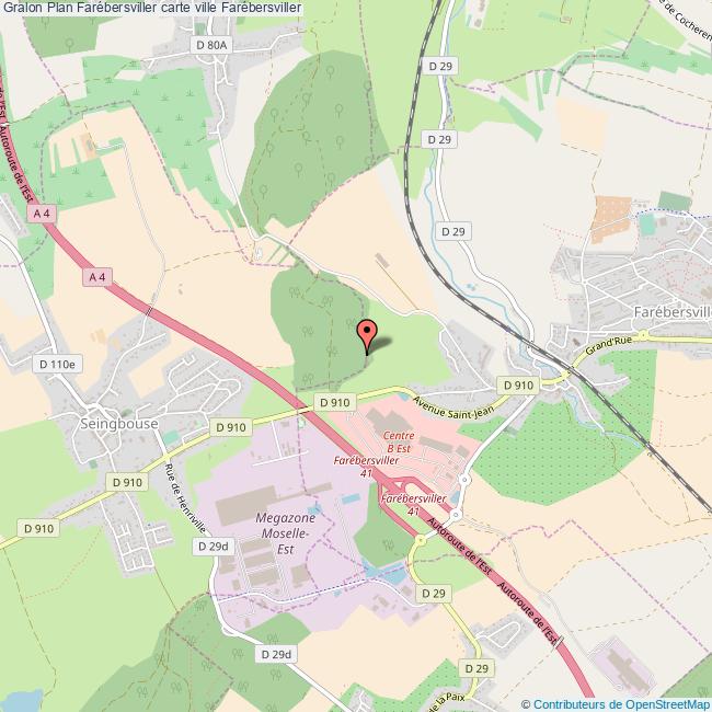 plan Farébersviller