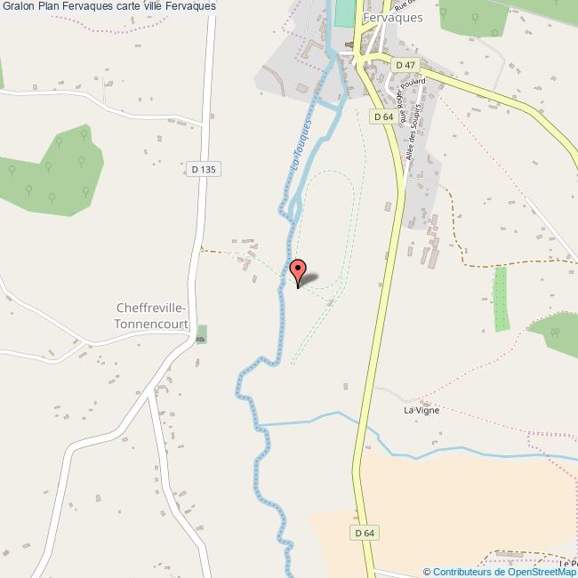Plan Fervaques carte ville Fervaques