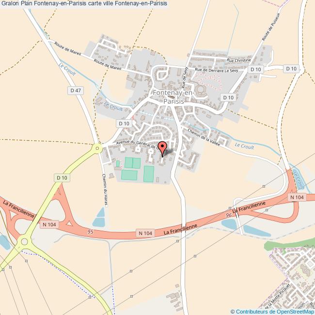 plan Fontenay-en-Parisis