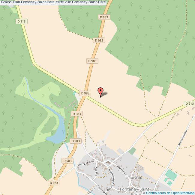 plan Fontenay-Saint-Père