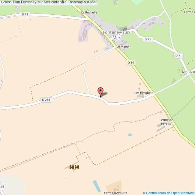 Mairie FontenaysurMer informations commune de FontenaysurMer 50