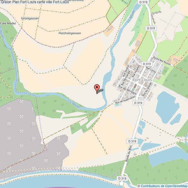 plan Fort-Louis