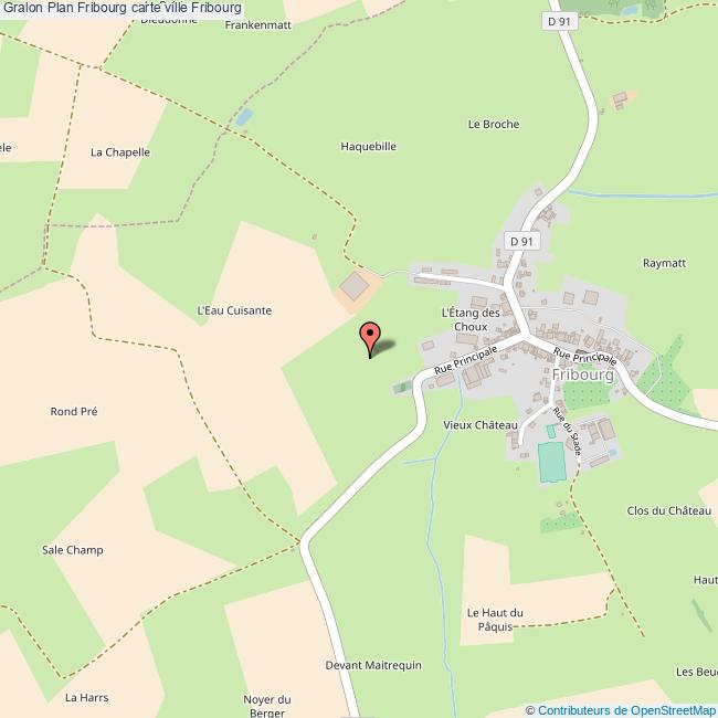 plan Fribourg