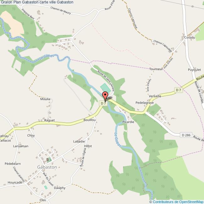 plan Gabaston